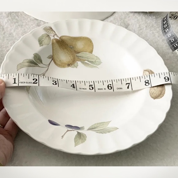 Mikasa Maxima Super Strong Fine China CAJ05 Belle Terre Set Of 4 Bowls 9” - Picture 5 of 5